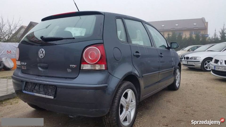 Volkswagen Polo szary centralny zamek Nowe Miasto Lubawskie