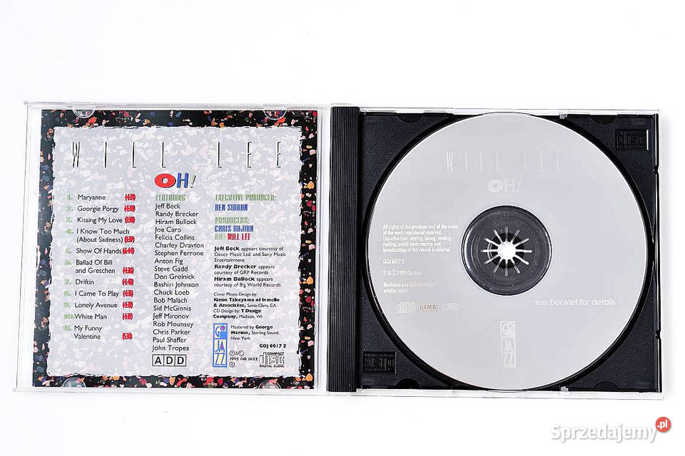 Will Lee Will Lee Oh CD