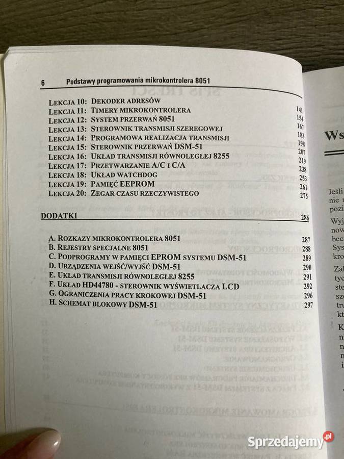 Książka Podstawy programowania mikrokontrolera podkarpackie Nisko