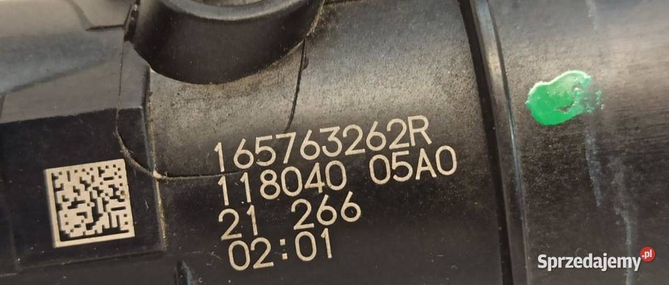 DACIA DUSTER PRZEWÓD RURA POWIETRZA 165763262R osobowe