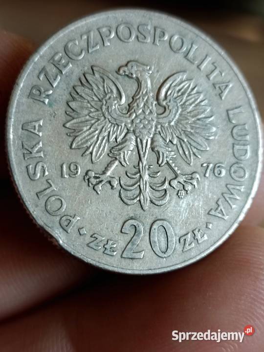 Sprzedam monete 20 zl 1975 Marceli Nowotko