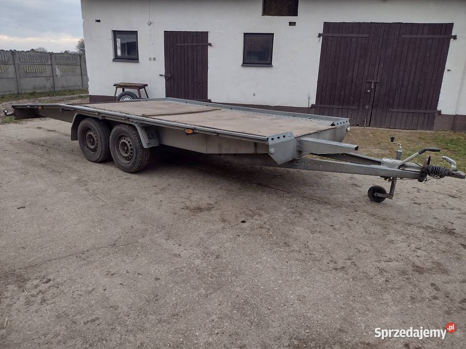 Przyczepa Laweta Boro 5 metrów 2700 dmc lawety Lawety Zaręby