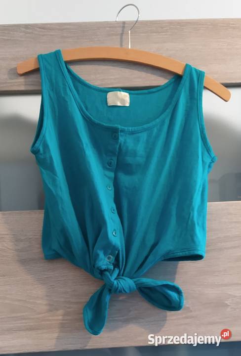 Bluzka damska wiązana LIFE TIME Casual wear niebieski Hajnówka