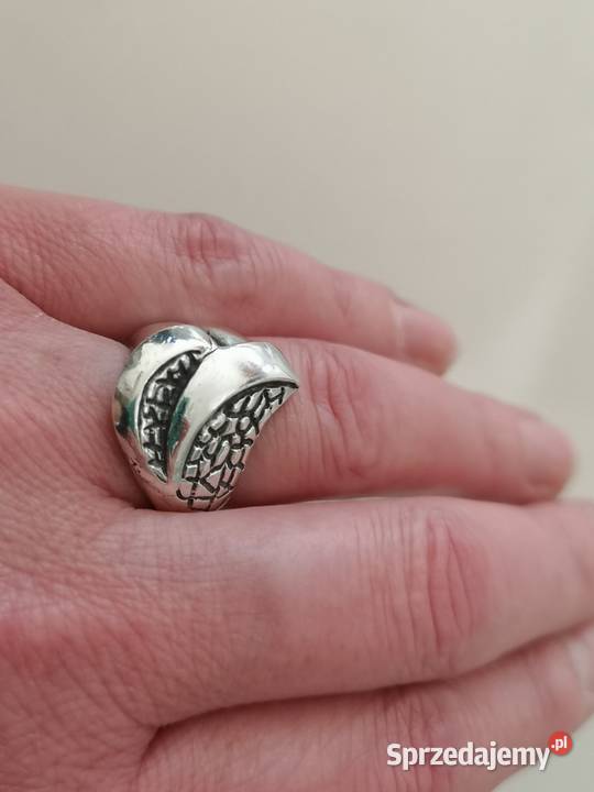 pierścionek sygnet srebro vintage Pierścionki Toruń