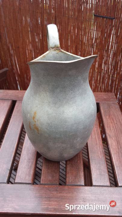 Stary aluminiowy dzbanek karafka retro vintage Warszawa