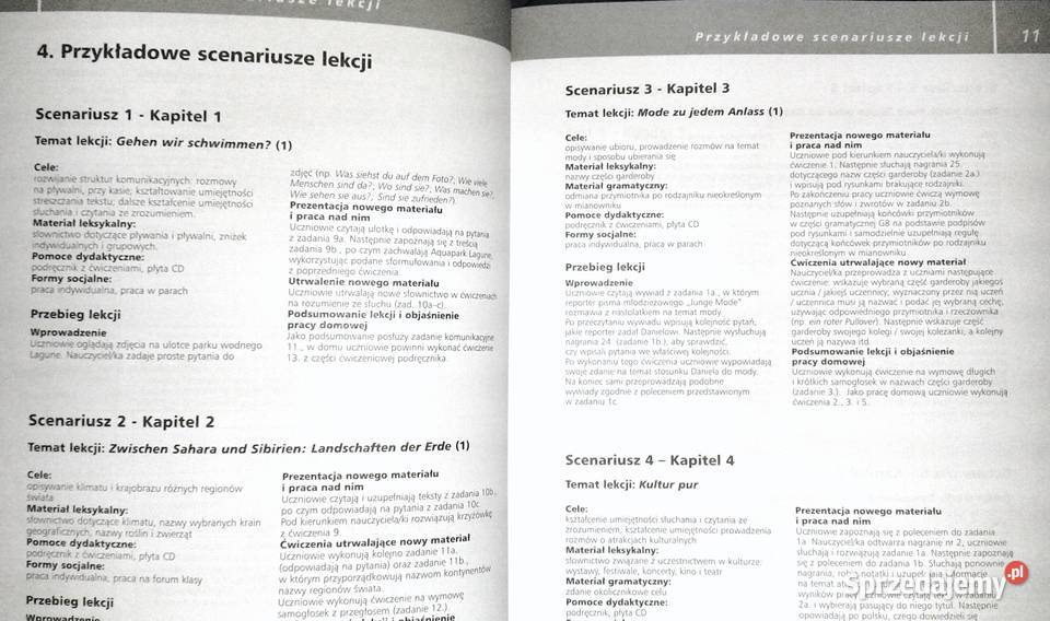 Aha Neu 3A 3B Język niemiecki klasy 3 gimnazjum Chełm
