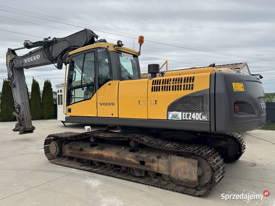 Koparka gąsienicowa VOLVO EC 240 CNL 170 2009r mazowieckie Lubowidz sprzedam