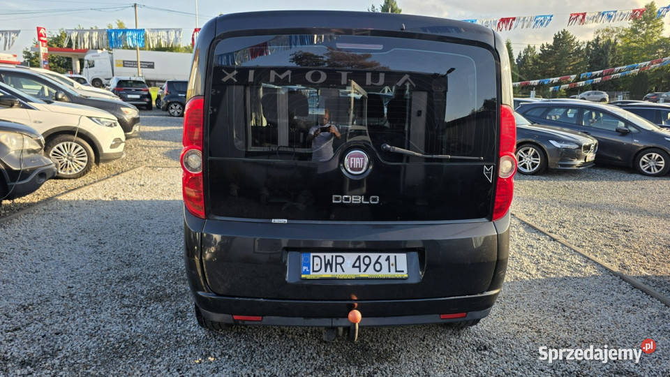 Fiat Doblo 14 BENZ 5 Os Klima Hak Pisemna manualna Świdnica