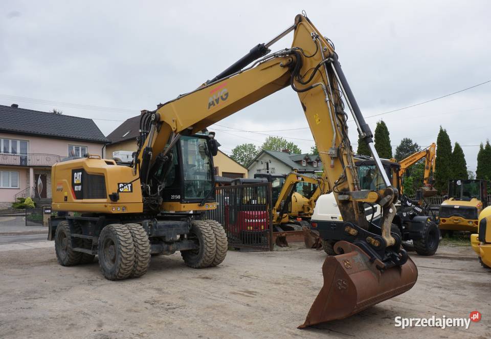 Koparka kołowa CAT M 318 F 2018 nie Motoryzacja Jeziorko