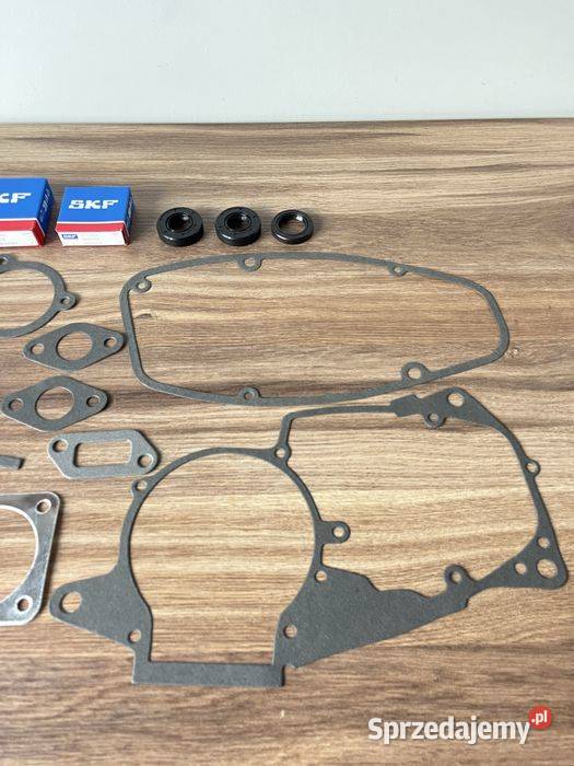 NOWY KOMPLET ŁOŻYSKA SKF USZCZELNIACZE USZCZELKI śląskie sprzedam