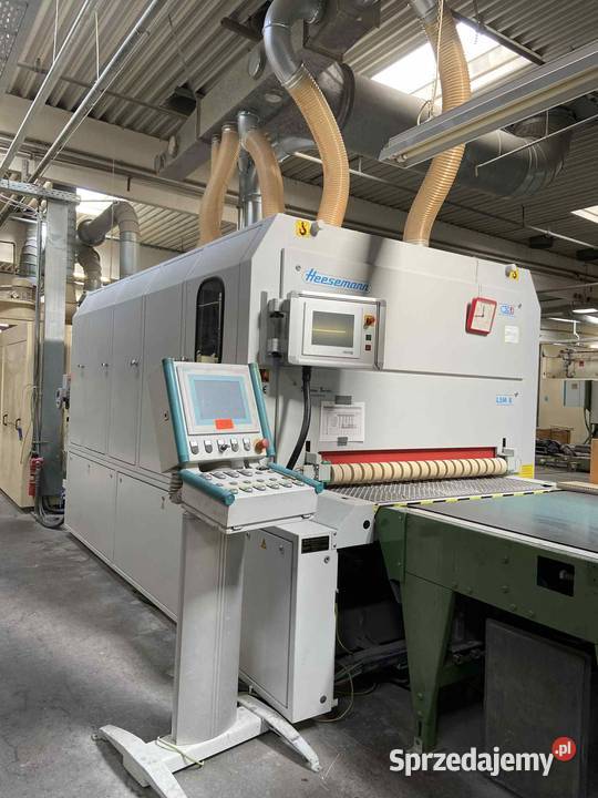 Szlifierka szerokotaśmowa HEESEMANN LSM 8 1997 Wioska