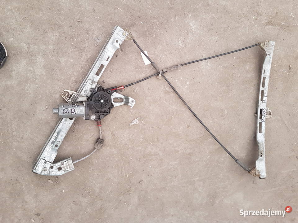 PEUGEOT 206 PODNOSNIK PRAWY PRZOD MECHANIZM