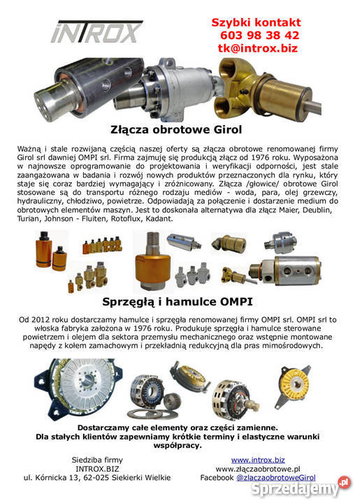 Złącze hydrauliczne 1 14nie Rotoflux Johnson sprzedam