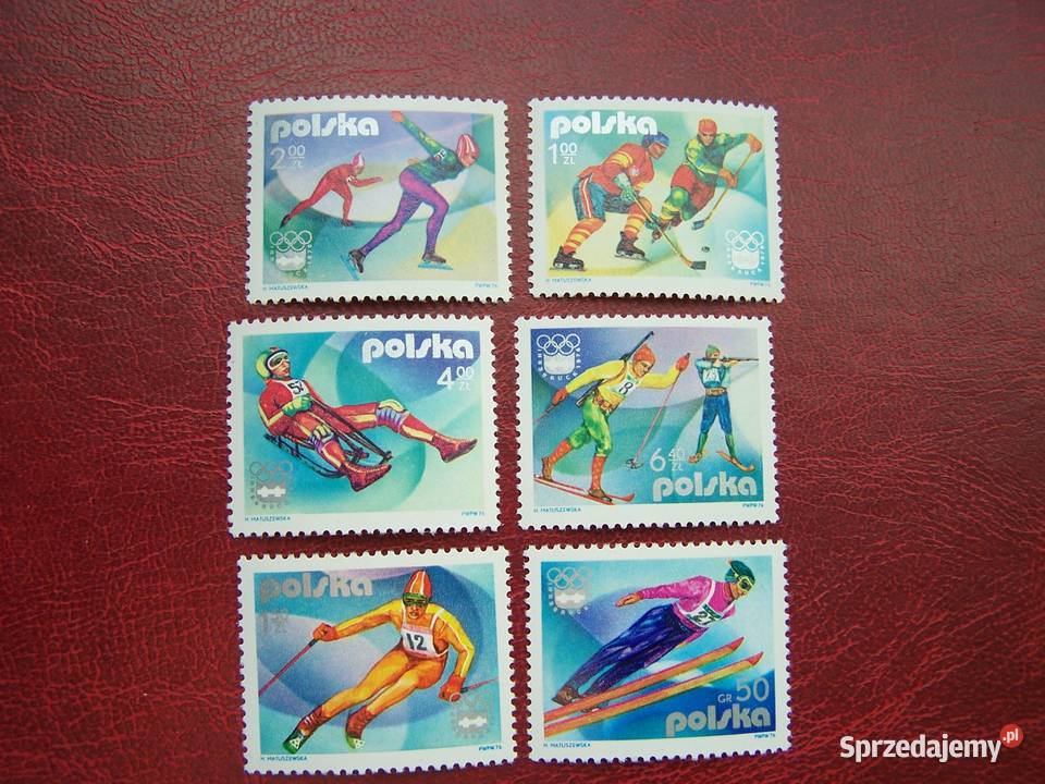 Polska 1976 MNH Mi 242126 Sport Olimpiada