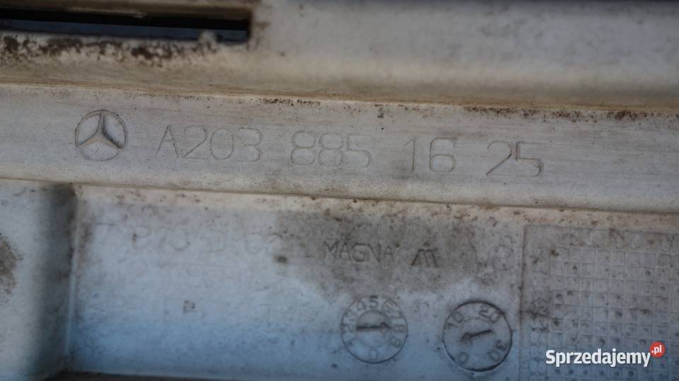 Mercedes C KLASA W203 SEDAN ZDERZAK TYLNY TYŁ śląskie sprzedam