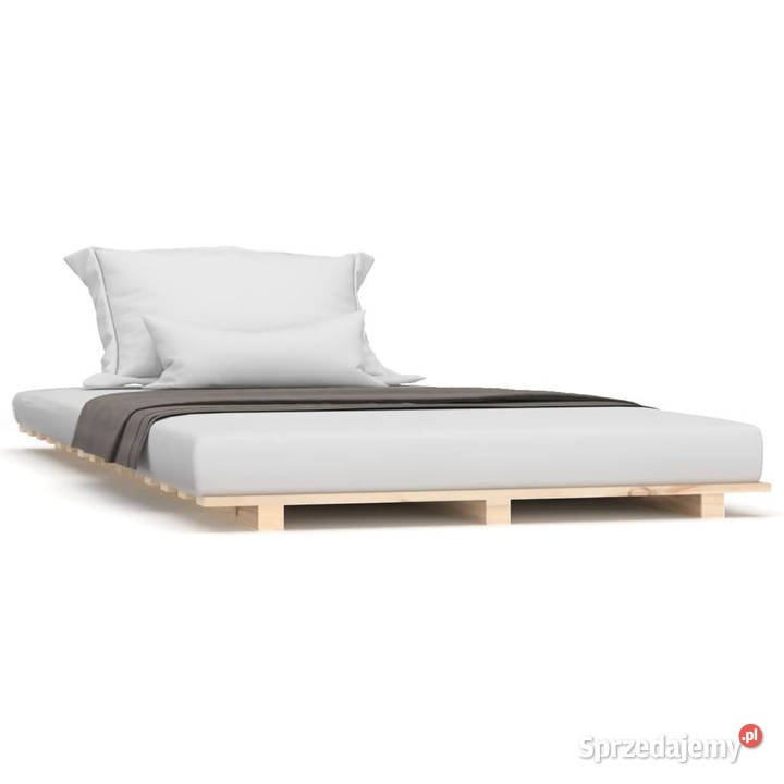 Rama łóżka lite drewno sosnowe 90 x 200 WM824548 5cm Łóżka Warszawa