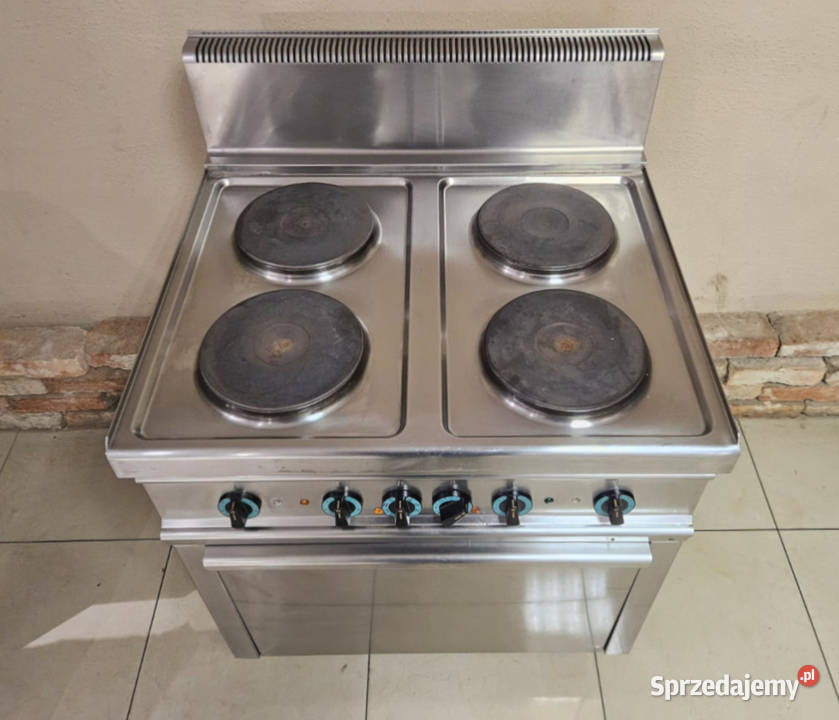 Kuchnia elektryczna GIGA 12 kW 4 płyty okrągłe Pszczyna