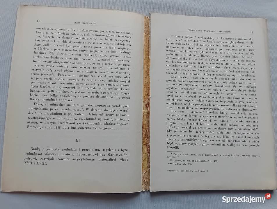Jerzy Plechanow Podstawowe zagadnienia marksizmu Antykwariat