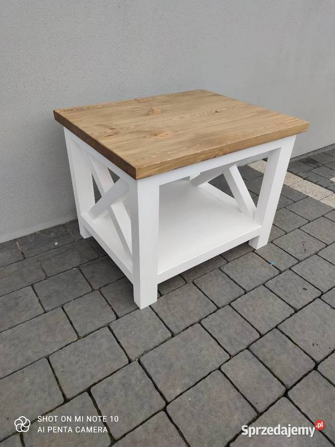 Stolik kawowy lite drewno Szadek