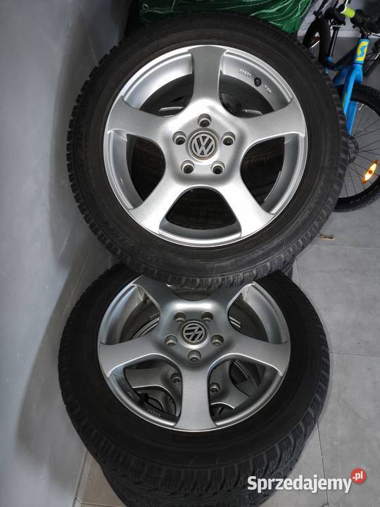 Komplet Kół Zimowych VW 16 5x112 ET45 z Oponami Mirzec