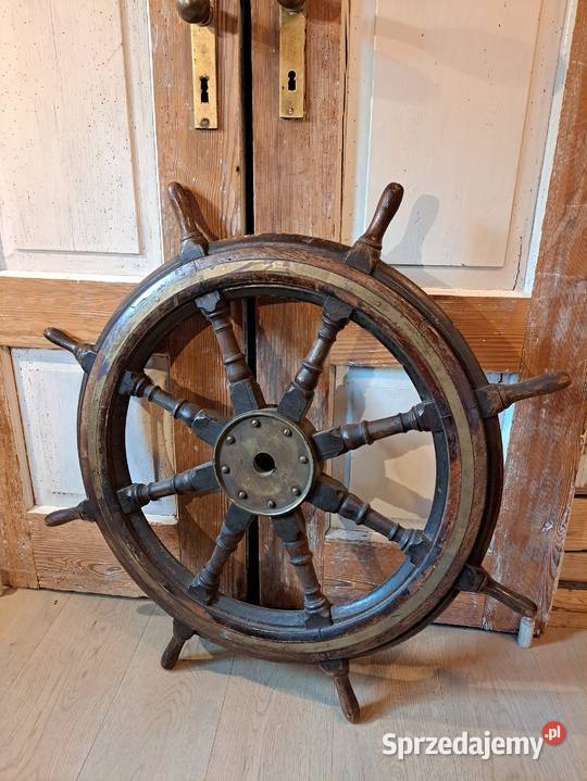Stare koło sterowe vintage średnica 90 Warszawa sprzedam