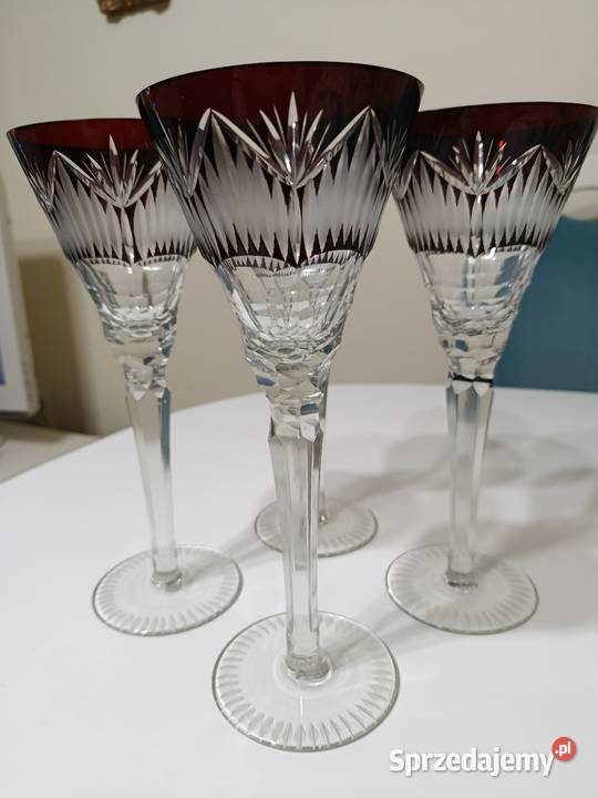 Kieliszki huta Zawiercie Warszawa