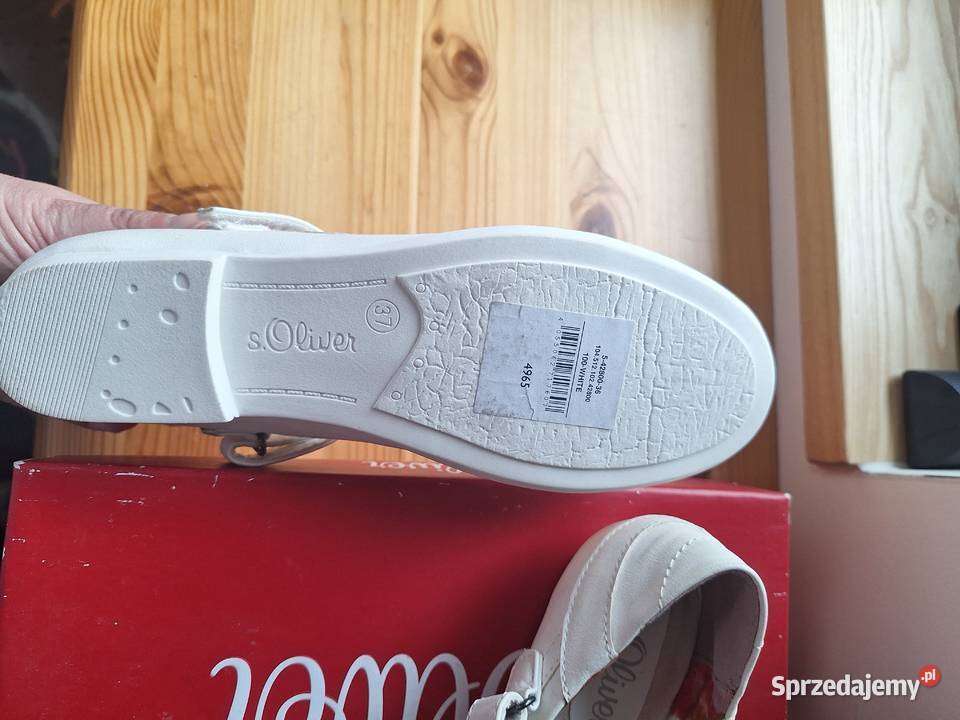 Buty do komuni białe baleriny soliver 3536 37 38 inna