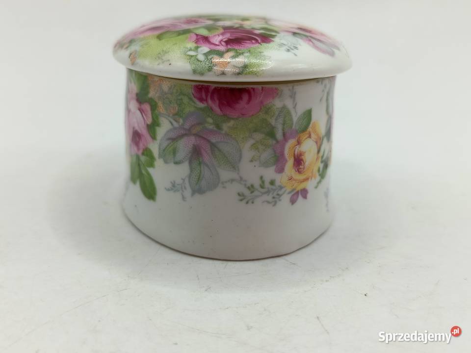 Puzderko szkatułka na drobiazgi róże England Zamość