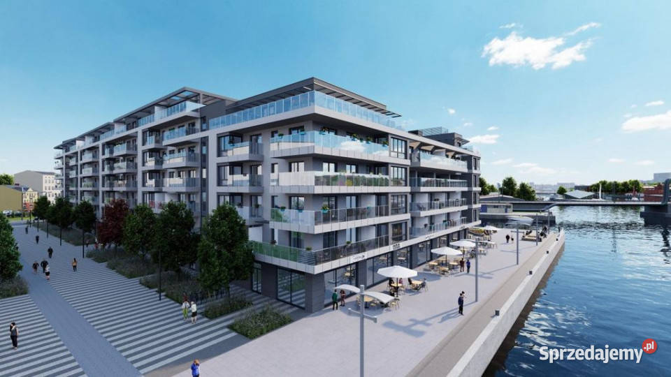 DEWELOPERSKA Unikalny projekt Odrą balkon Szczecin