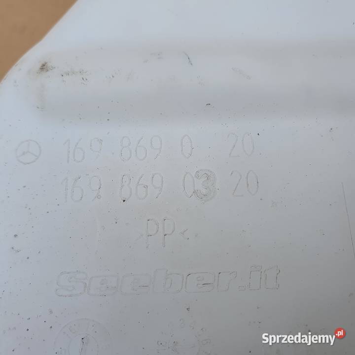 MERCEDES W169 W245 ZBIORNICZEK SPRYSKIWACZY osobowe