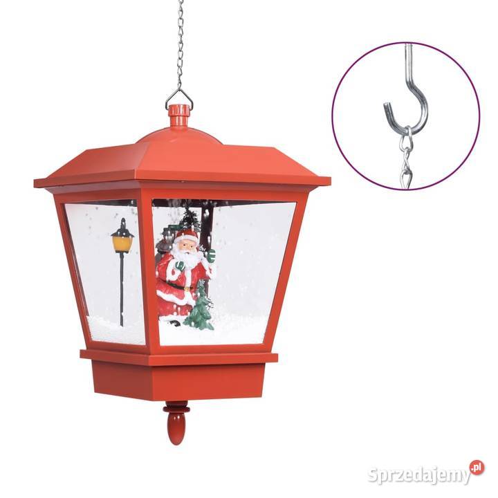 vidaXL Świąteczna lampa wisząca LED z Mikołajem Warszawa