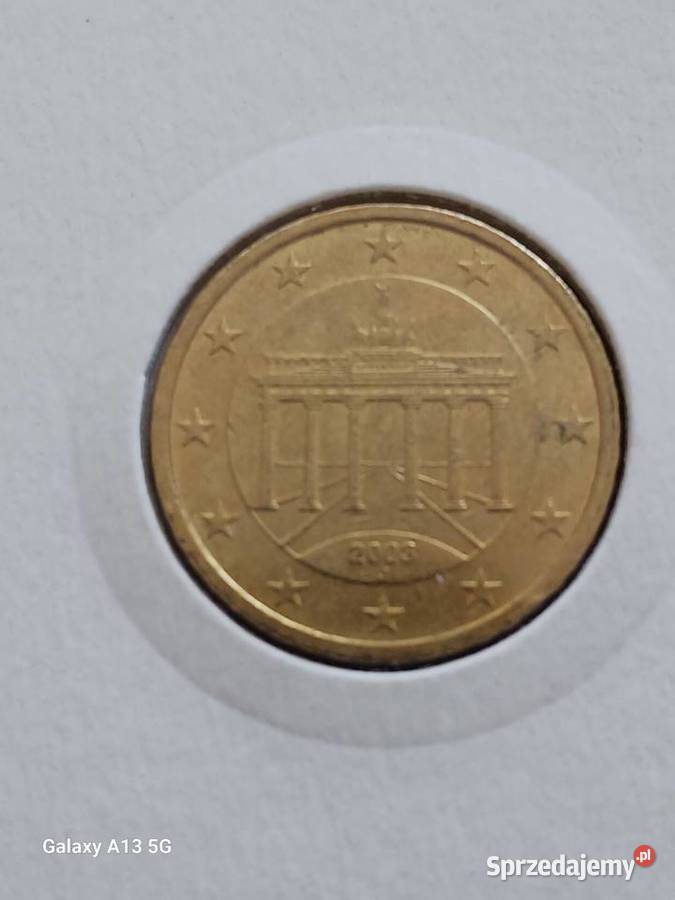 50 Eurocentów Niemcy 2003 r men J Konin