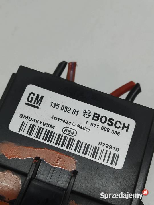 DMUCHAWA NAWIEWU EU REZYSTOR 13503201 Opel Rok produkcji 2010