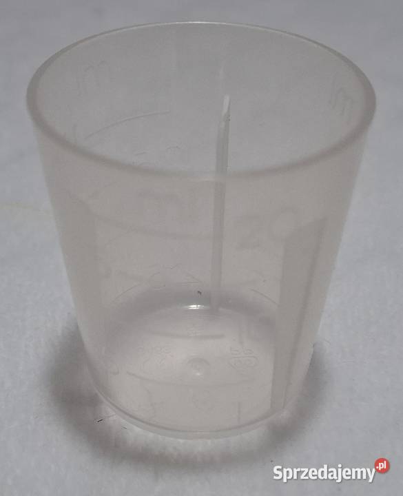 Kieliszek plastikowy miarka ml 120ml 35x4 Czeladź