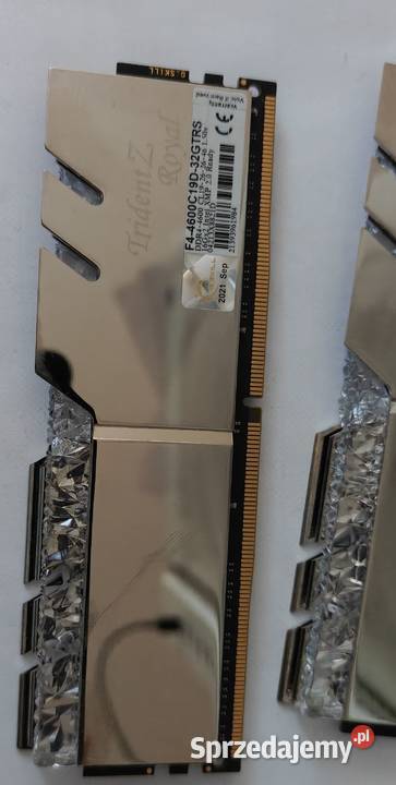 Pamięć RAM GSkill Trident Z Royal Srebrne 32GB Mielec