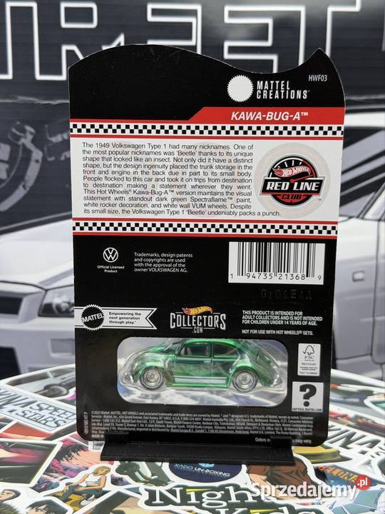 Hot Wheels RLC KawaBugA BOX 23 Wrocław sprzedam