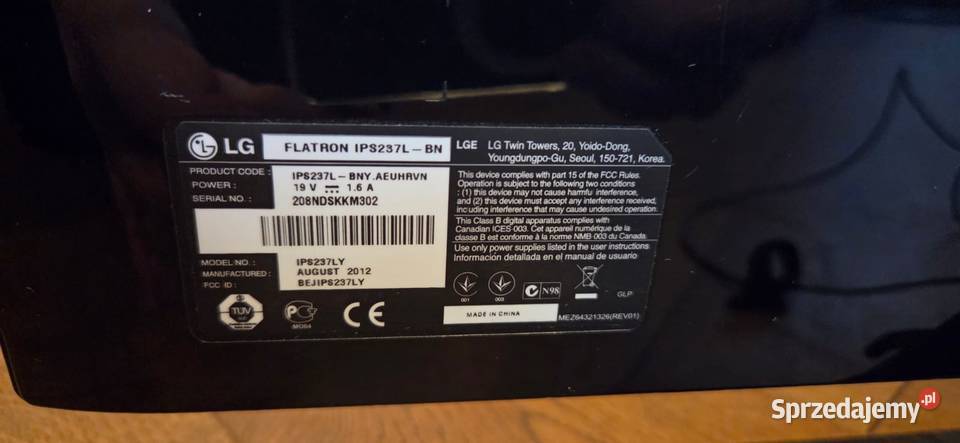 Komputer stacjonarny z monitorem i Win 10 Home Liczba rdzeni procesora 4 Toruń sprzedam