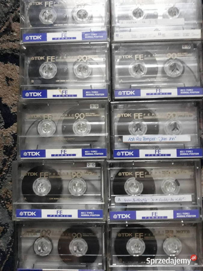 Kasety magnetofonowe tdksonymaxell i inne Płyty i kasety Radomsko