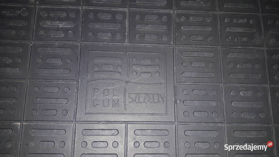 Chodniczki dywaniki gumowe tylne POLGUM osobowe Głuchołazy