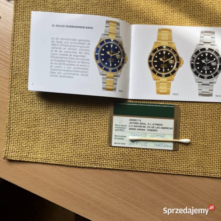 Oryginalny zegarek męski Rolex Giby