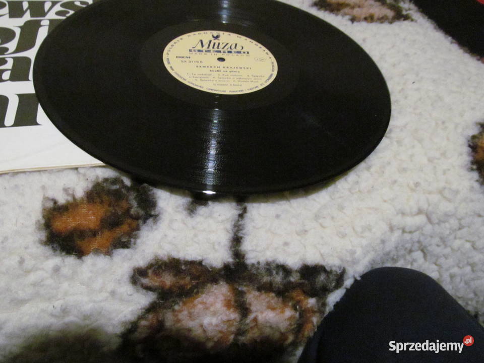 Seweryn Krajewski strofki na gitarę płyta winyl 1 płyta lubelskie Lublin