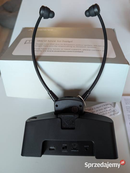 Słuchawki bezprzewodowe dokanałowe Avantree Słuchawki i głośniki Międzyrzecz sprzedam