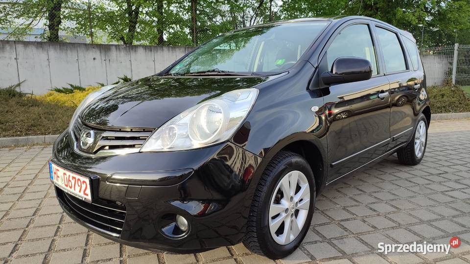 Nissan Note 14 benzyna 88 2011 PERFEKCYJNY STAN Kostrzyn