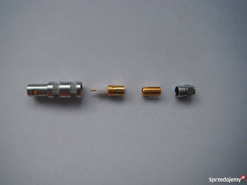 LEMO FAA00250 Wtyk miniaturowy COAX 50 Ohm 1 pin Produkcja Barak sprzedam