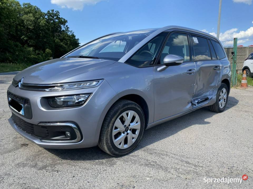 Citroen C4 Grand Picasso 2018r benzyna niski Rok produkcji 2018 Pleszew
