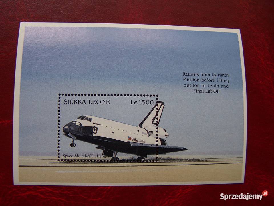 Sierra Leone 1996 MNH Kosmos Loty kosmiczne śląskie Tychy sprzedam