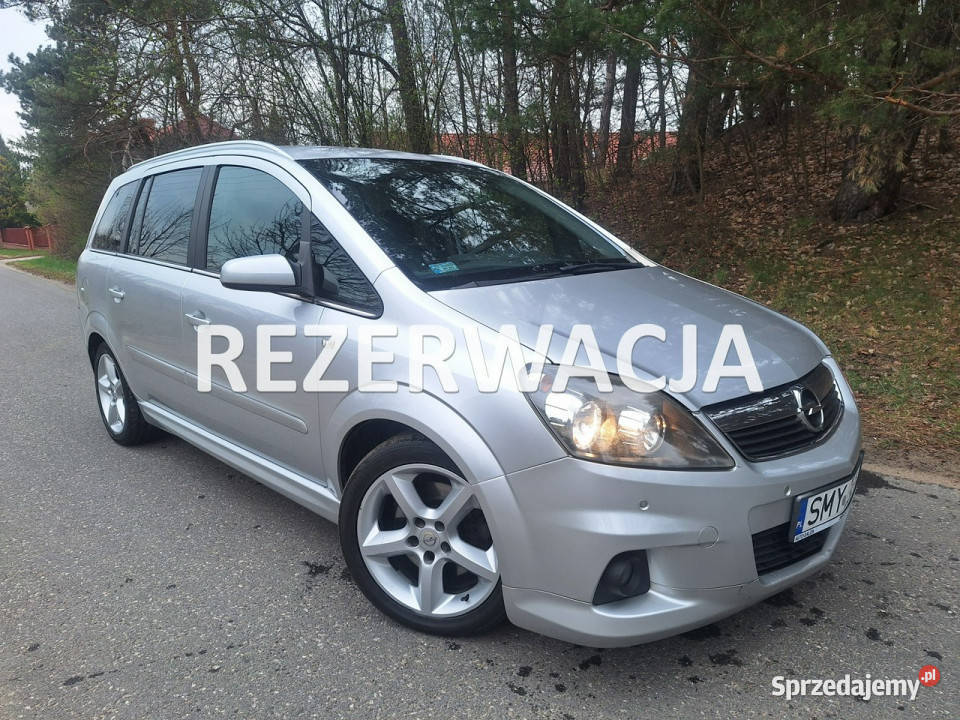 Opel Zafira OPCLine 7 osobowa B 20052011 światła przeciwmgielne śląskie Siewierz