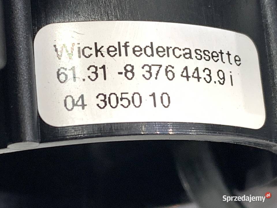 TAŚMA AIRBAG BMW E46 8376443 9705 Hatchback Poduszki powietrzne podkarpackie