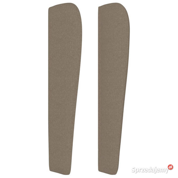 Zagłówek uszak taupe 163x23x118128 tkanina Łóżka i materace Warszawa