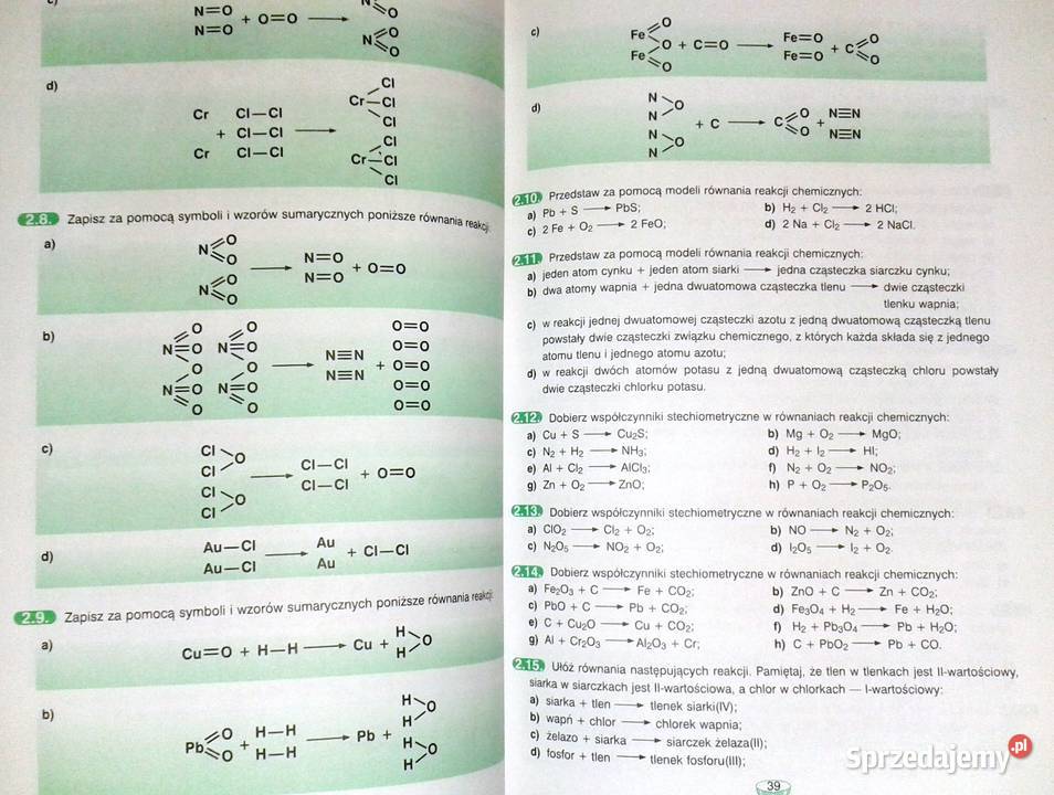 Zbiór zadań z chemii z rozwiązaniami Maria Chełm